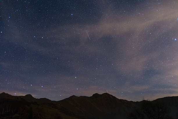 istock Starry sky with Ursa Major and Capella from the Alps 505918184