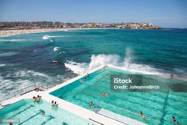 Summer On Bondi Beach Australia Stock Photo - Download Image Now - Bondi Beach, Beach, Australia