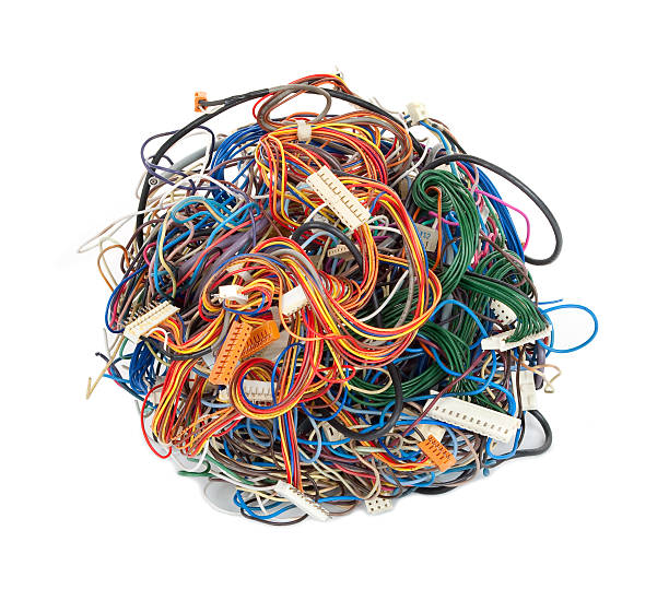 istock Tangle of wires 505918624