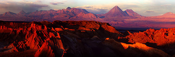 Atacama desert stock photo