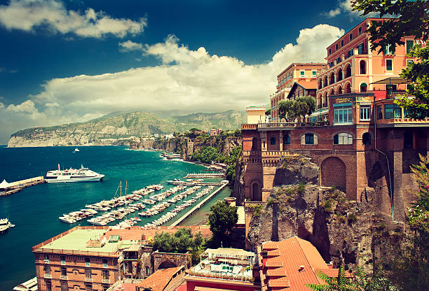 Sorrento. Amalfi coast. Italy. stock photo