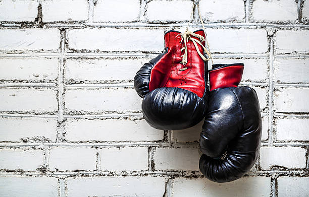 istock Pair of boxing gloves 505944586