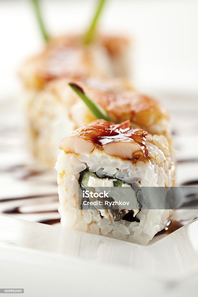 日本料理と寿司 - アジア大陸のロイヤリティフリーストックフォト