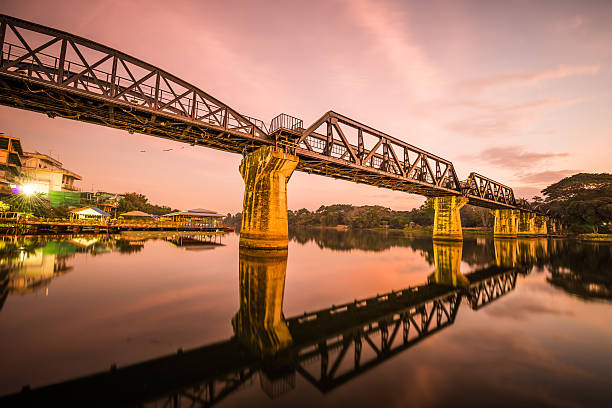 istock the death railway bridge over Kwai river 505961292