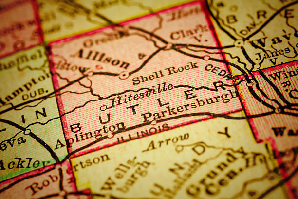 istock Butler | Iowa County maps 505964792