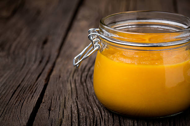 istock Homemade hot mango habanero sauce 505967154