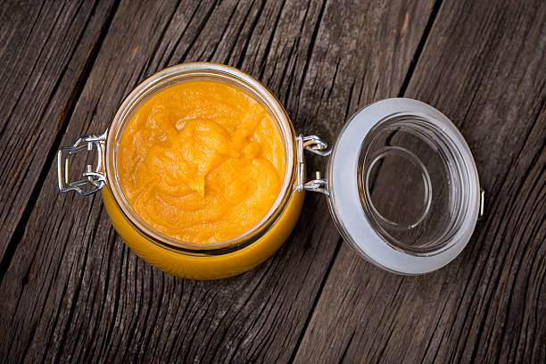 istock Homemade hot mango habanero sauce 505968118