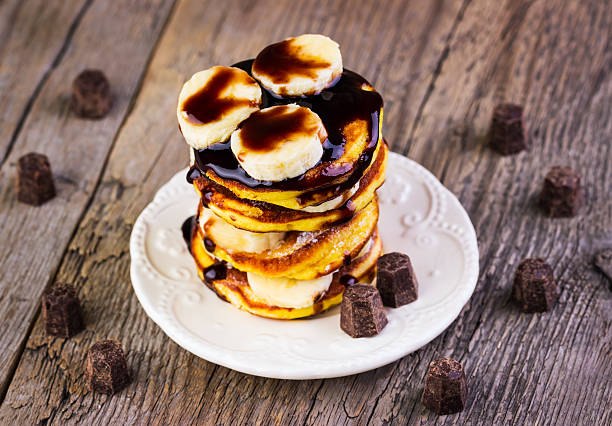 istock pancakes with chocolate and banana 505968644