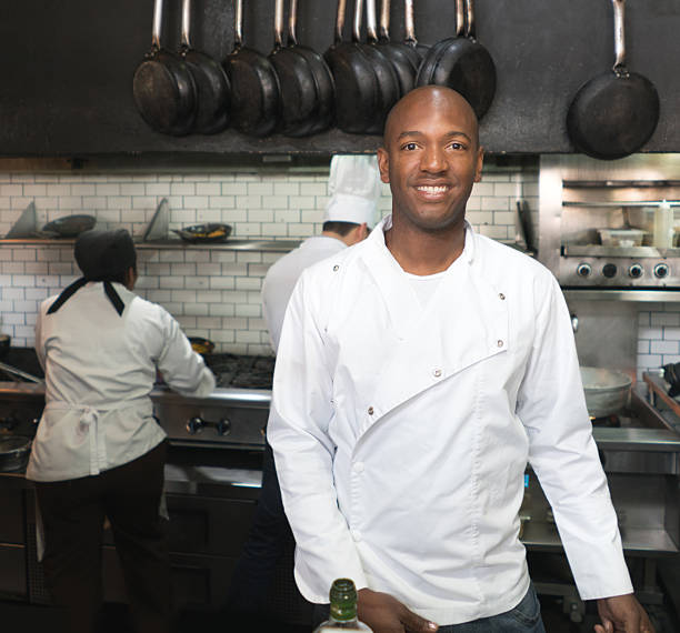 istock African American chef working at a restaurant 505968824