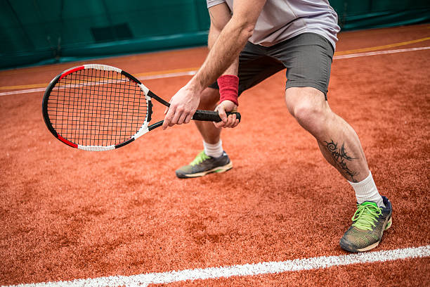 istock Tennis player detail 505972090