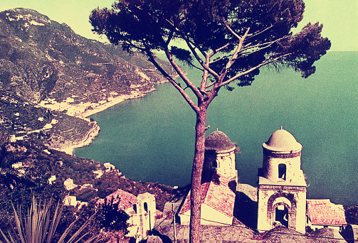 Sicily Views - Original vintage slide