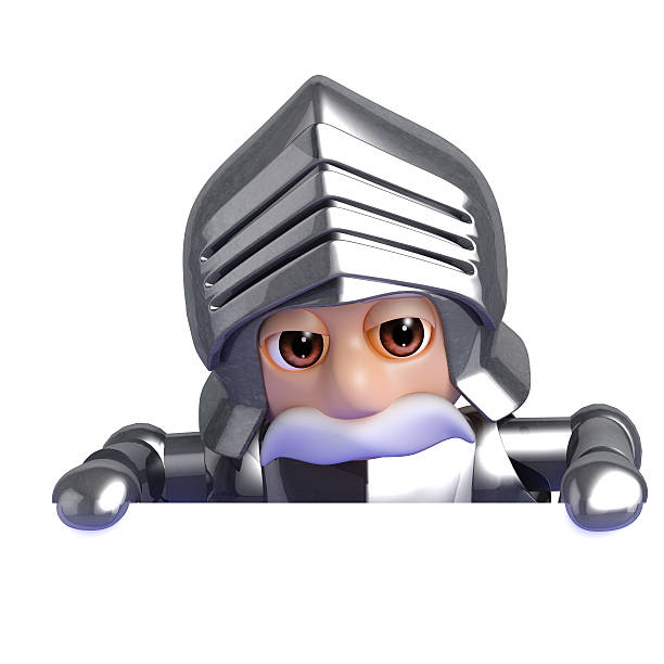 Baby Jake gladiator 3d illustration isolated on white background 