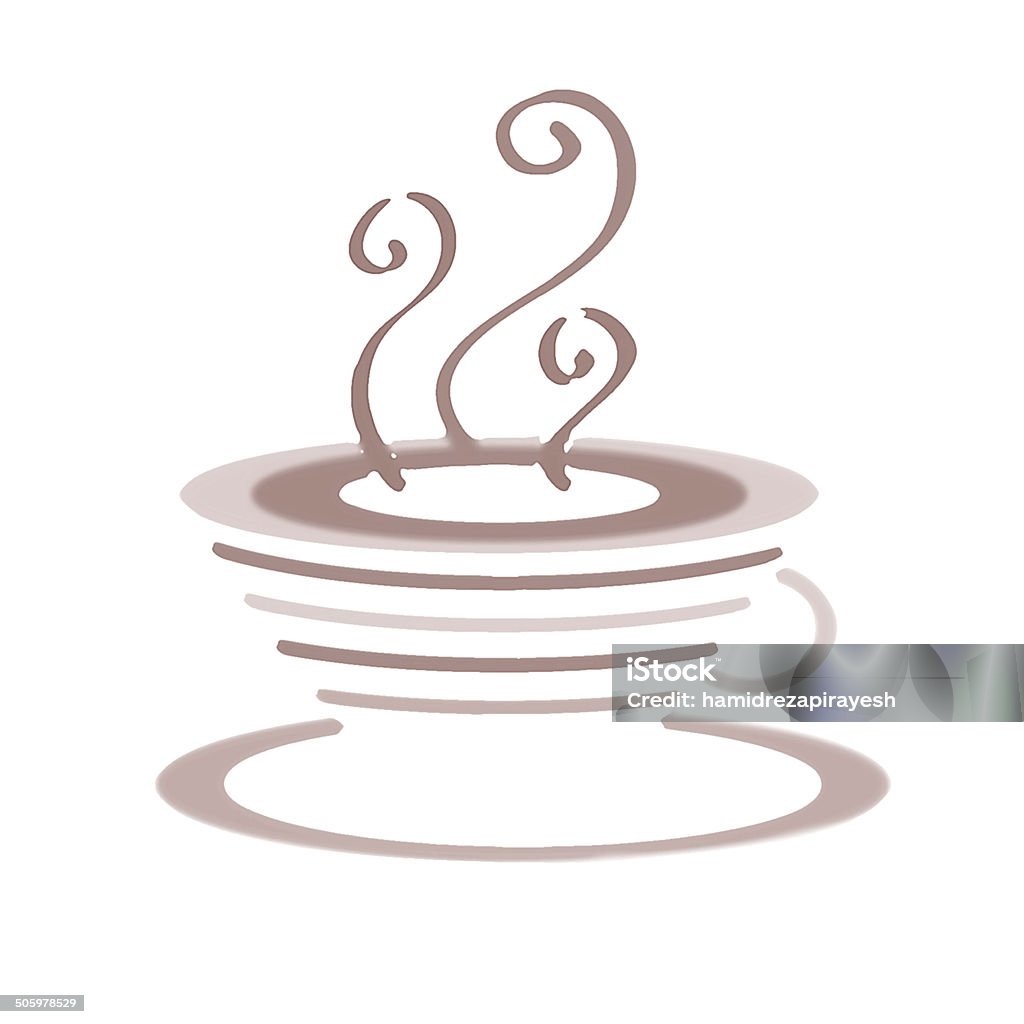 coffee sign coffee cup background - tea cup - coffee time - tea time - menu Abstract stock illustration