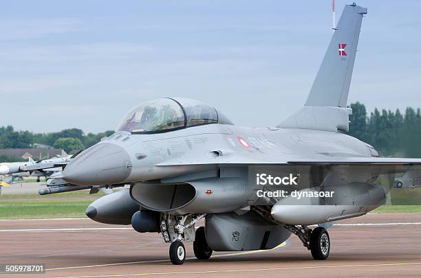 Lockheed Martin F16d Fighting Falcon Stock Photo - Download Image Now - Military, Belgium, Danish Culture