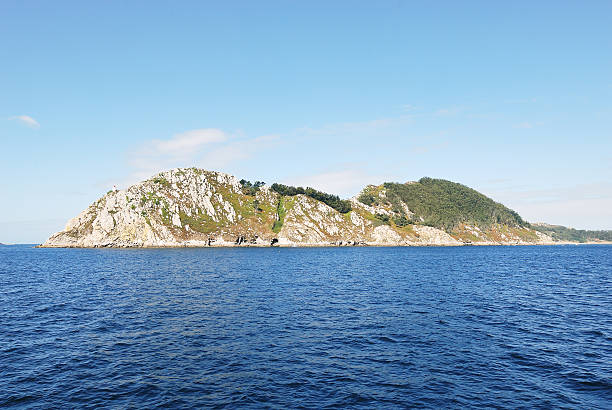 istock view of Cies Islands (illas cies), Spain 505980069