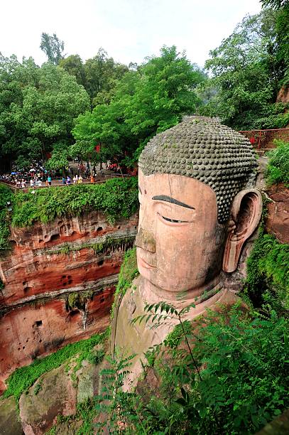 istock Giant buddha in leshan,sichuan,china 505981991