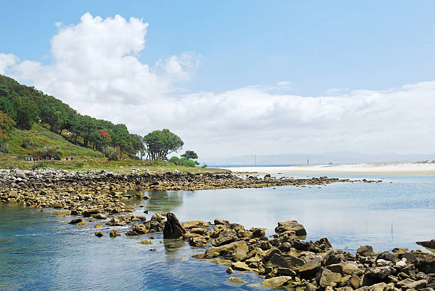 istock coastline on Cies Islands in Atlantic, Spain 505982043