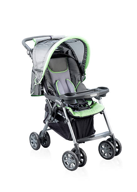 istock Pram carriage for young baby isolated 505982697