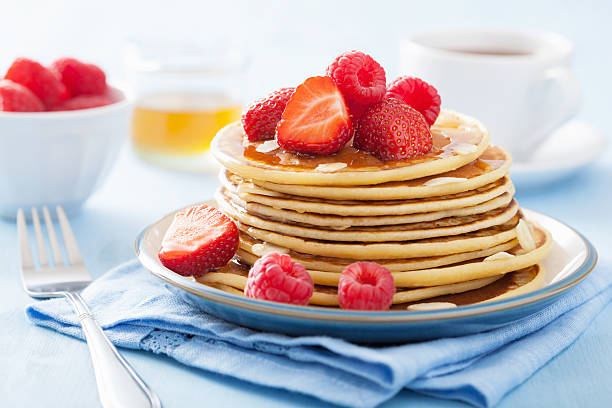 istock pancakes with berry and honey 505982823