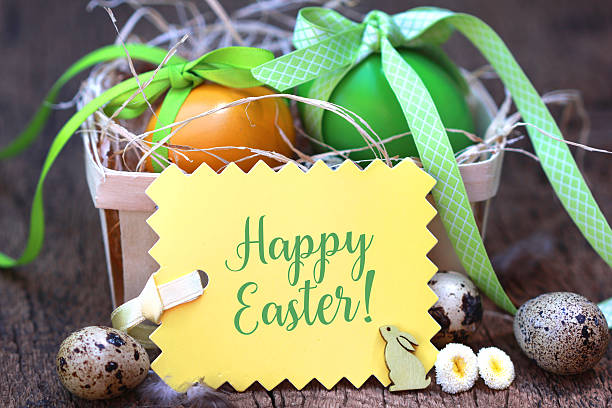 Happy Easter! stock photo