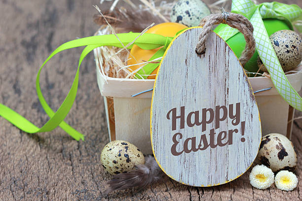 Happy Easter! stock photo