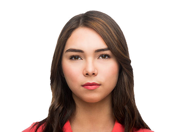 istock Beautiful latin woman facing forward 505984824