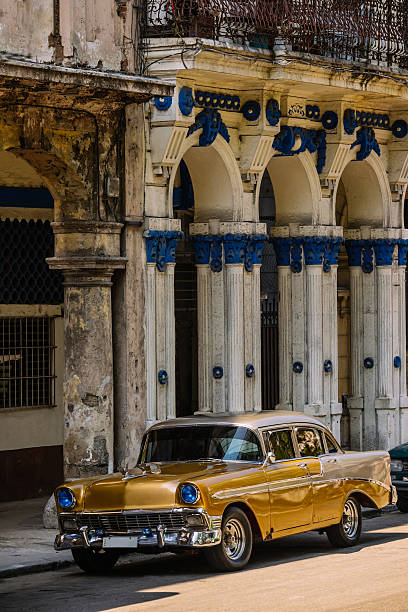 istock Vintage car in Havana 505985144