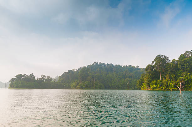 istock Blue lake in Chiewlarn Surat Thani Thailand 505985876