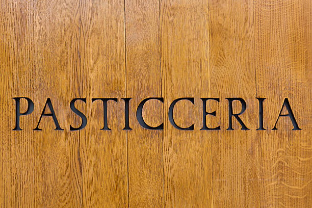 istock sign  bakery in Italian 505986812
