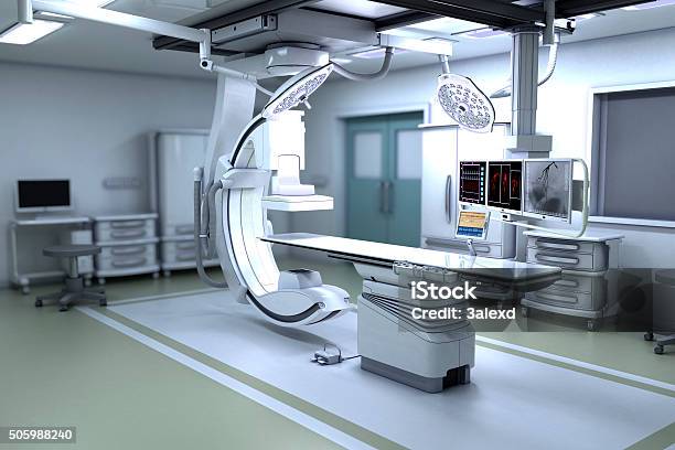 Interventional Xray System Stock Photo - Download Image Now - X-ray Equipment, Medical X-ray, Medical Equipment
