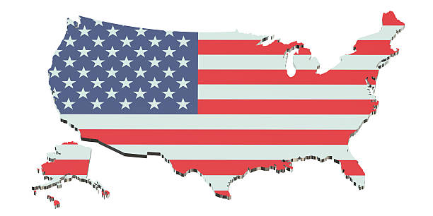 istock United States of America map 505990070