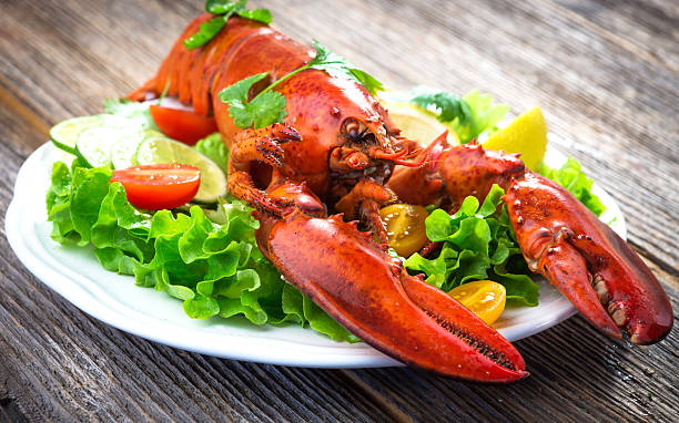 istock Delicious freshly boiled lobster 505990696
