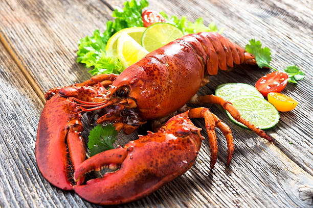 istock Delicious freshly boiled lobster 505991042