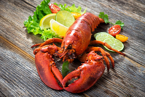 istock Delicious freshly boiled lobster 505991176
