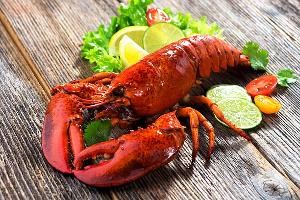 istock Delicious freshly boiled lobster 505991322