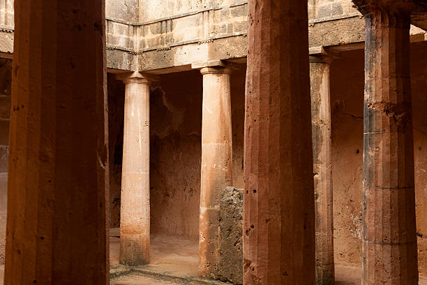 istock ruins of the ancient Greek city. 505992684