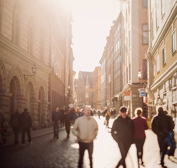 istock Pedestrians in Stockholm, Sweden 505995242