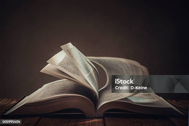 Book Stock Photo - Download Image Now - Bible, Book, Open