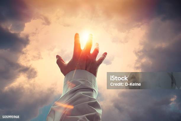 Blessing Stock Photo - Download Image Now - Jesus Christ, God, Reaching