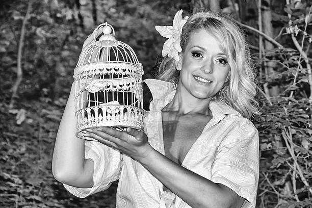 istock Beautiful girl in nature 505995982