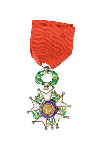 Order of Honour from 1870 to 1951 (silver, gold, enamel). France's highest award. It was establish by Napoleon Bonaparte in 19 may 1802.