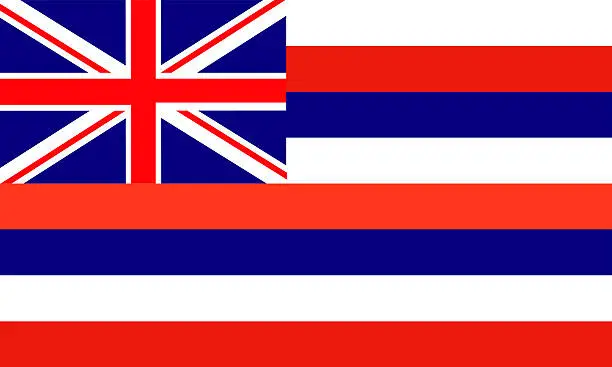Hawaii (USA) flag