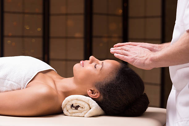 istock Physiotherapist and bioenergy therapy 506011550