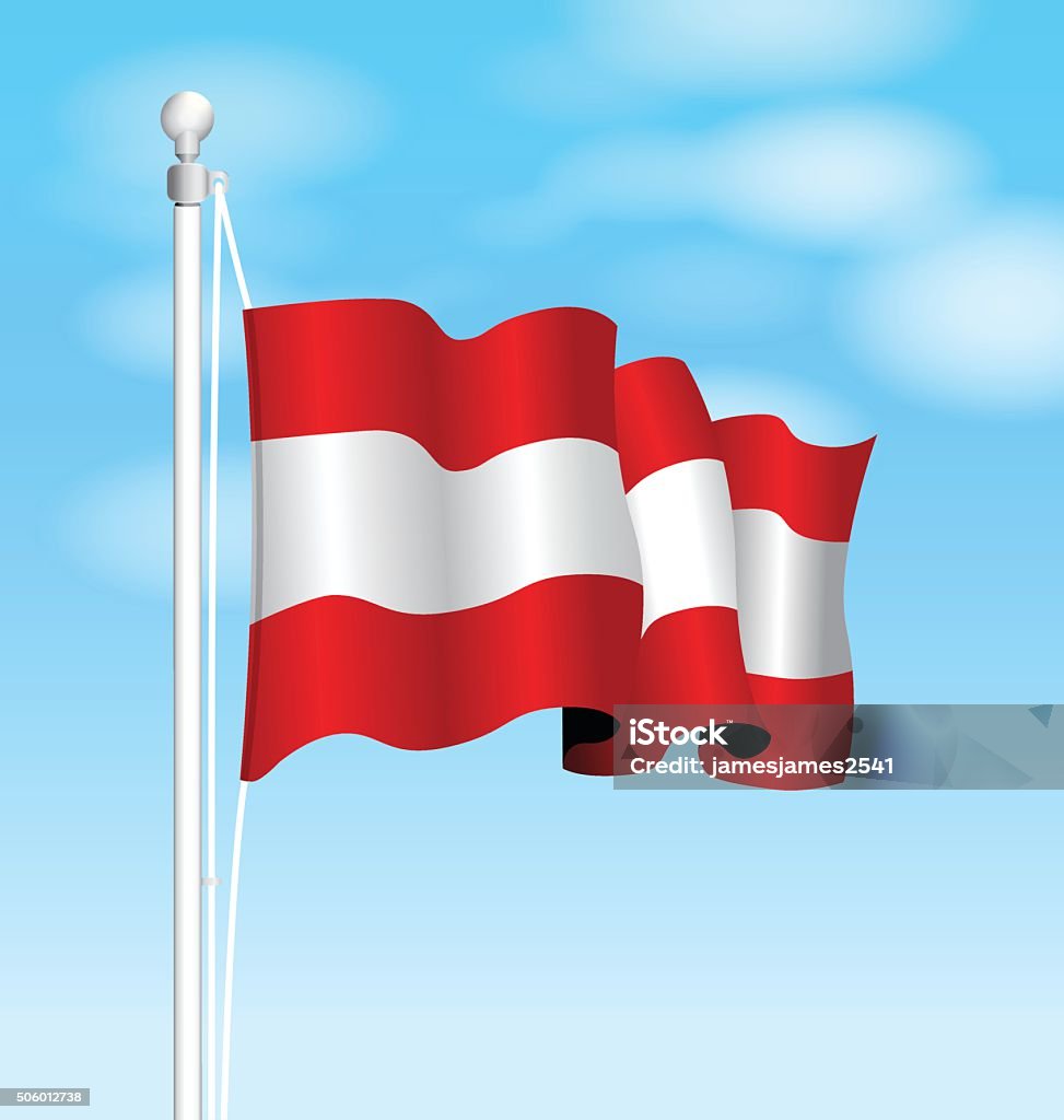 Austria Graphics Austria Flag Stock Illustration - Download Image Now - Austria ...