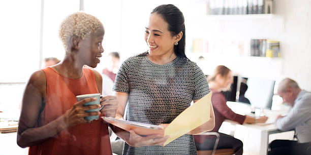 istock Business People Meeting Discussion Working Office Concept 506015960