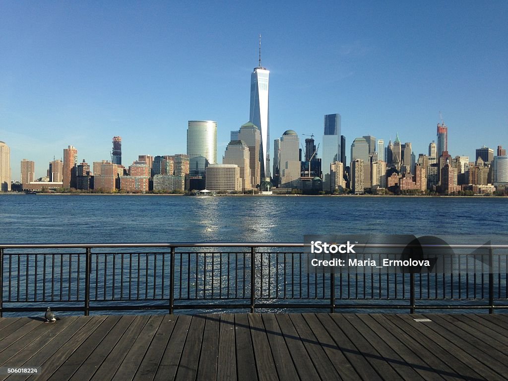 View Of Manhattan From Exchange Place In Jersey City Nj Stock Photo -  Download Image Now - iStock