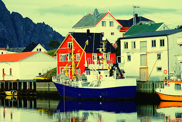 istock picturesque norwegian village 506035592