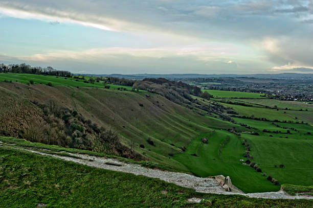 istock Sunrise - Landscape -  View from White Horse 506036418
