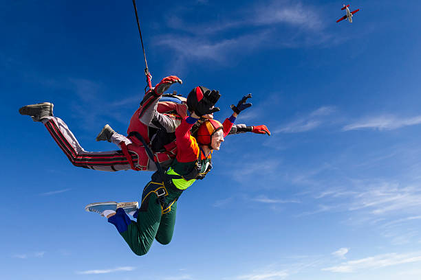 istock Skydiving photo. Tandem. 506037072
