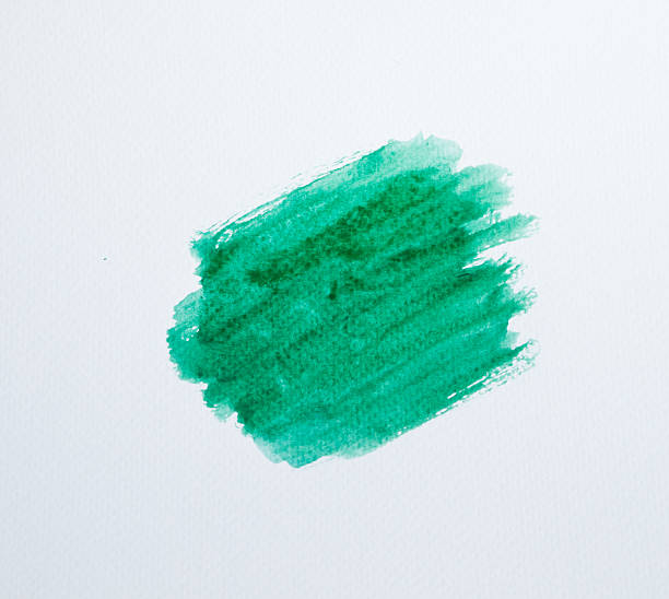 istock Abstract green watercolor background 506038818
